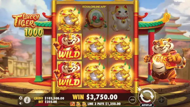 Lucky Tiger 1000 Feature